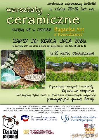 warsztaty ceramiczne